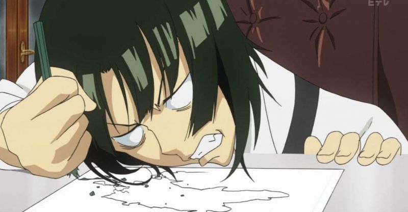 áp lực của mangaka